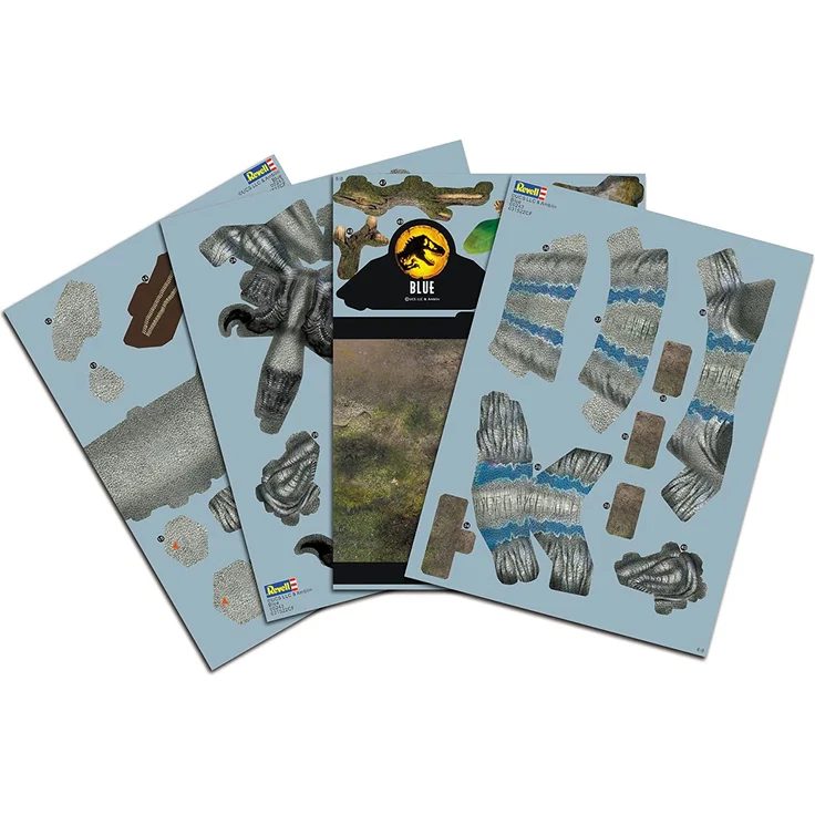 Revell 00243 - Jurassic World Dominion - Velociraptors 'Blue' - 3D Puzzle – Bild 7