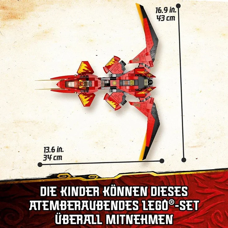 LEGO Ninjago - Kais Super Jet 71704 – Bild 6