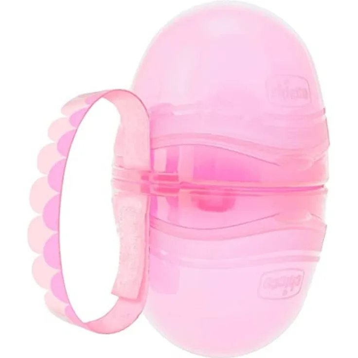 Chicco 2er Schnullerbox, rosa