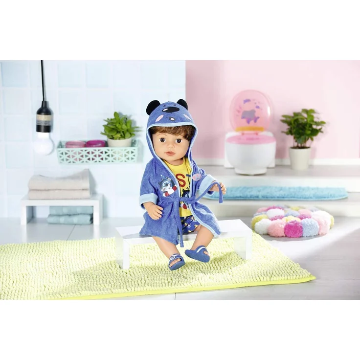 Zapf Creation - BABY born Bath Deluxe Bademantel 43 cm – Bild 4
