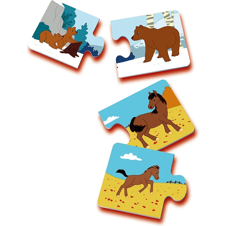 Ravensburger – 24023 – Lernspiel – Muttertiere und ihre Kleinen (französische Version) – Bild 4