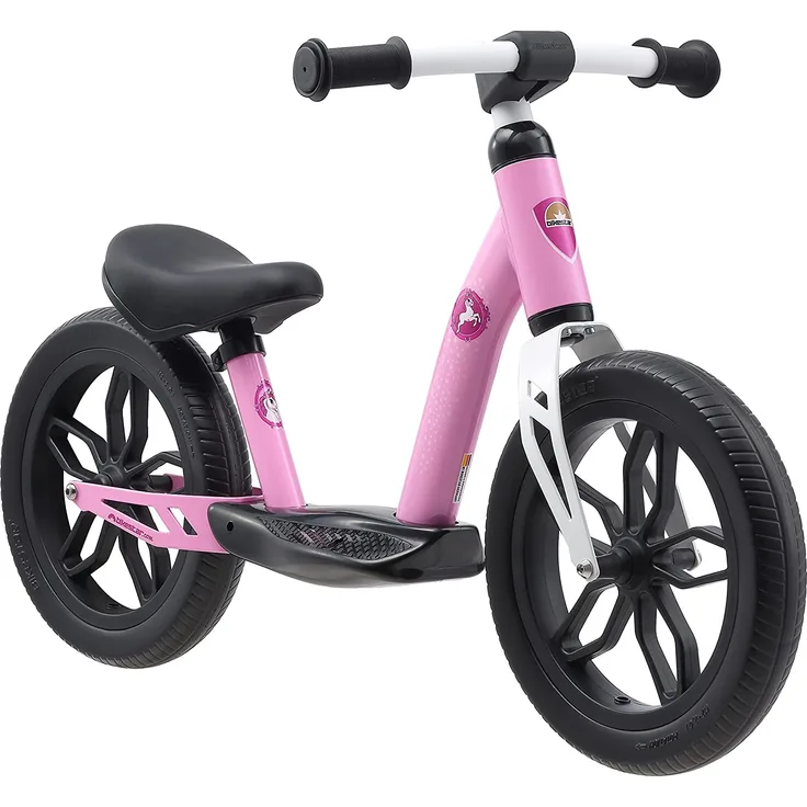 BIKESTAR Extra leichtes Kinder Laufrad ab 3 Jahre | 12 Zoll Eco Classic Lauflernrad | Pinkn