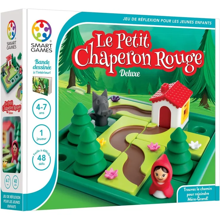 Smartgames – SG 021 fr – Rotkäppchen – Spiel der Reflexion für Kinder
