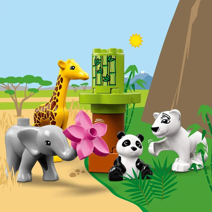 LEGO Duplo 10904 'Süße Tierkinder', 9 Teile, ab 2 Jahren – Bild 5