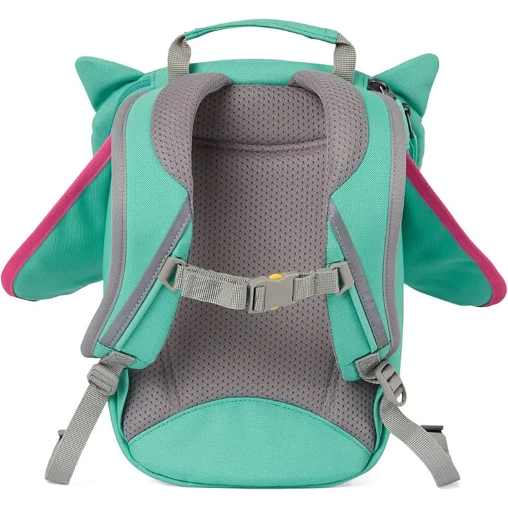 Affenzahn 'Kleiner Freund Eule' Kinderrucksack, ab 1 Jahr, 4 Liter, türkis/rosa/gelb – Bild 4