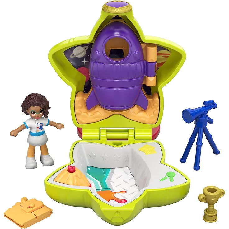 Mattel Polly Pocket Mini Schatulle Shani Rocket