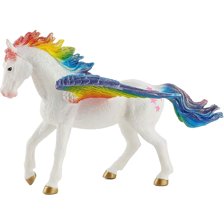 Legler Animal Planet Regenbogen Pegasus, Spielzeug, ab 3 Jahre, 387295 – Bild 1