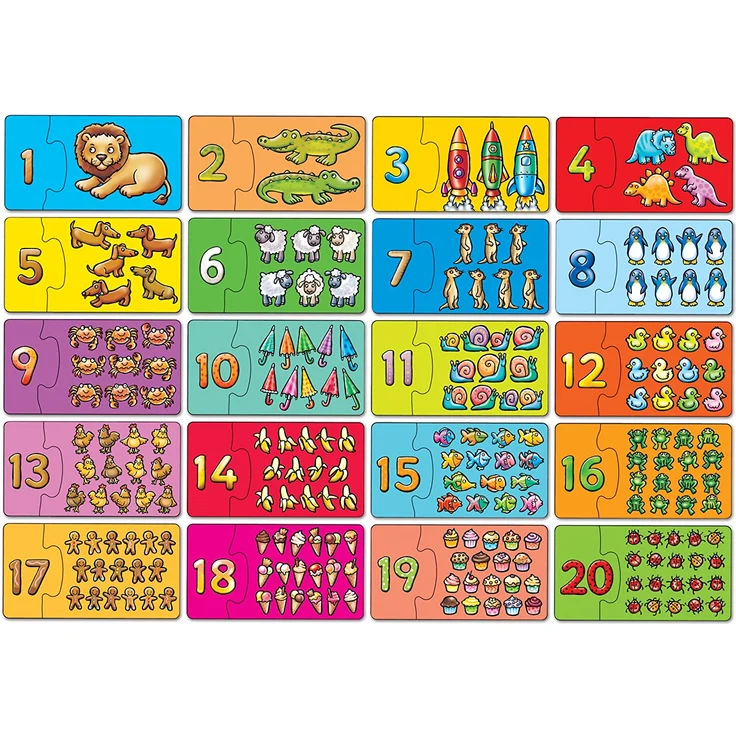 Orchard Toys Zählung von Puzzlespielen Match and Count – Bild 2