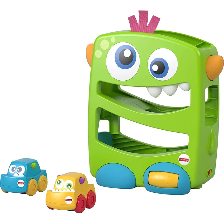 Fisher-Price FYL40 - Monster Rennbahn für Monster Trucks, Baby Spielzeug ab 6 Monaten