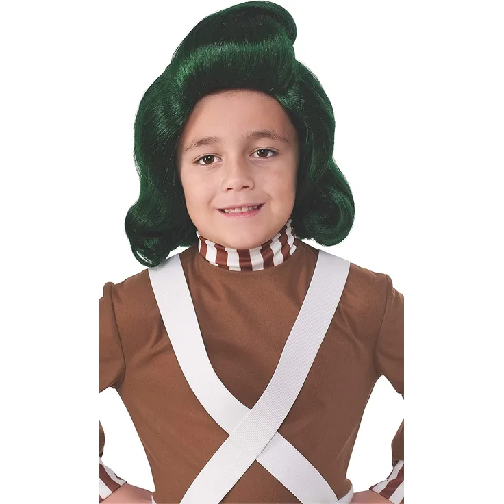 Rubie's – Offizielle Perücke eines Oompa Loompa in Charly und die Schokoladenfabrik, Kinder, Faschingskostüm, Accessoire