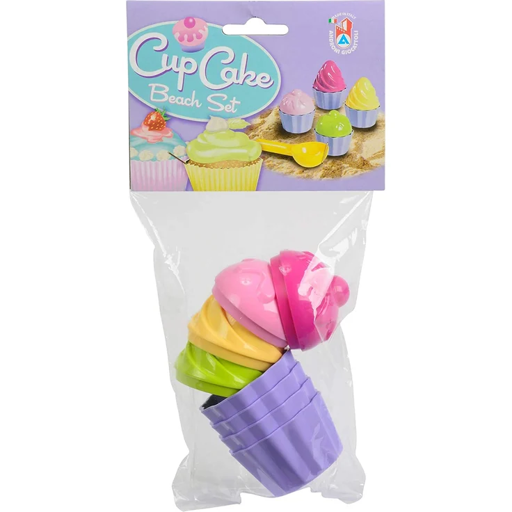 Simba 107102508 - Sandformen Cup Cake, Strandspielzeug – Bild 3