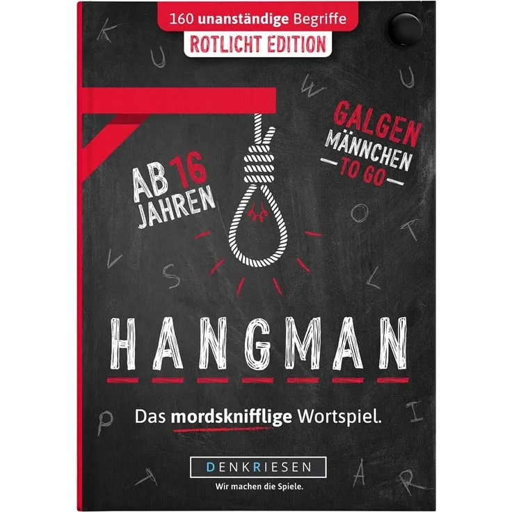 Denkriesen 'Hangman - Rotlicht Edition' Spiel