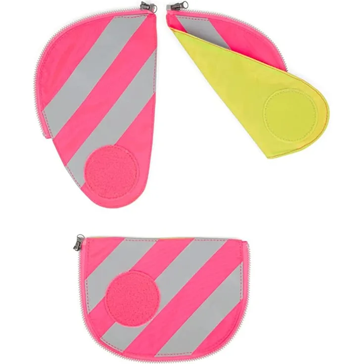 ergobag Sicherheitsset mit Reflektorstreifen 3tlg. Pack - Pink