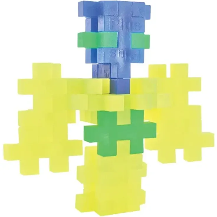 Plus-Plus 52228 - Bausteine Mini Neon Mix, 100 Stück – Bild 5
