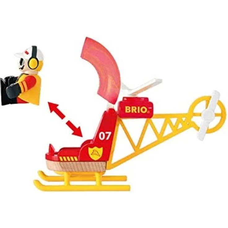 BRIO - Feuerwehr-Hubschrauber – Bild 4