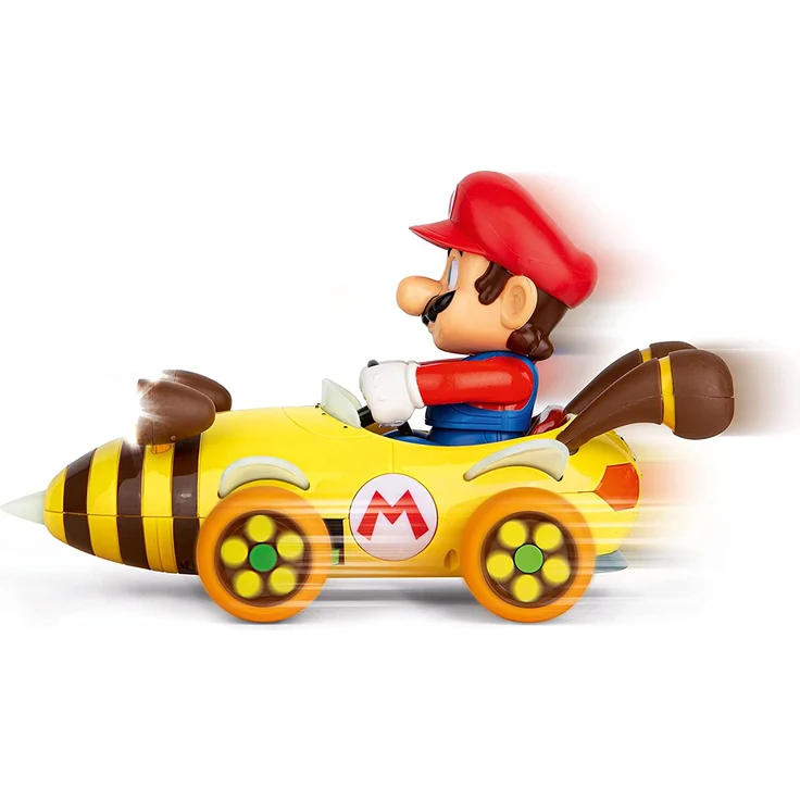 kart Mario Bumble RC 2,4GHz 25,5 cm gelb 12-teilig – Bild 3
