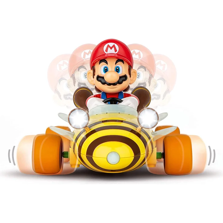 kart Mario Bumble RC 2,4GHz 25,5 cm gelb 12-teilig – Bild 4