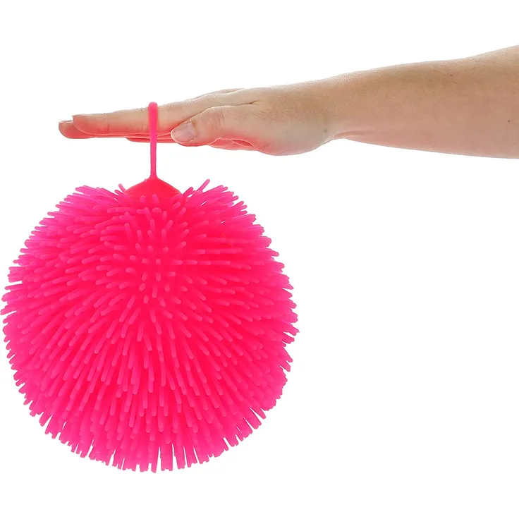 Gummiball 23 cm rosa