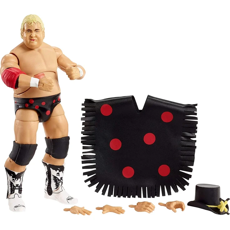 WWE GVB51 - Dusty Rhodes Elite Collection Actionfigur, ca. 15 cm, beweglich, zum Sammeln, ab 8 Jahren – Bild 1