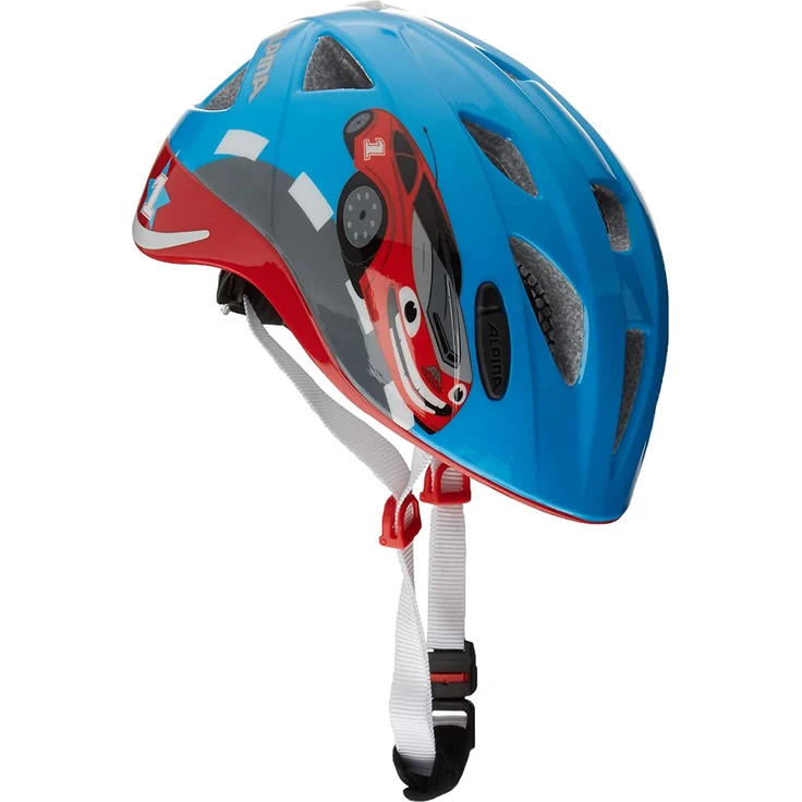Alpina Kinderhelm Ximo Flash red car Gr. 47-51 cm – Bild 2