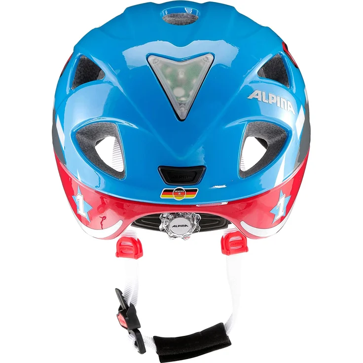 Alpina Kinderhelm Ximo Flash red car Gr. 47-51 cm – Bild 3