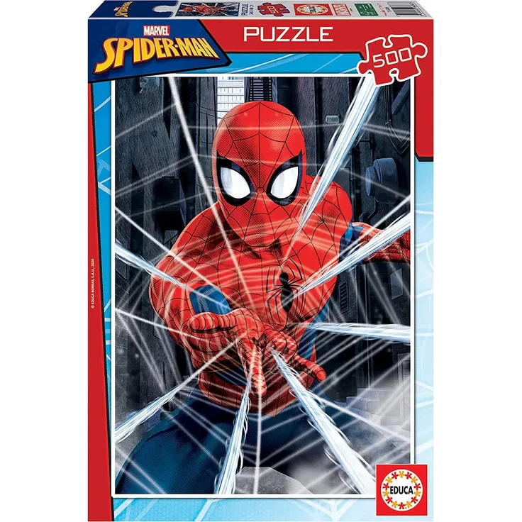 EDUCA 18486 Spiderman 500 Teile Puzzle