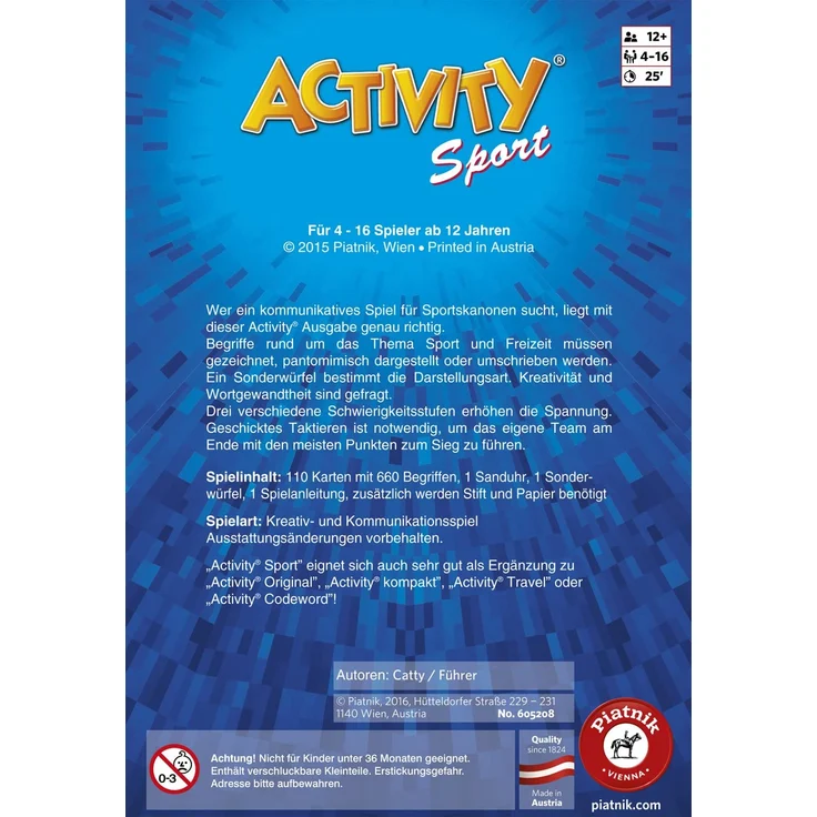 Piatnik 6052 6052-Activity Sport – Bild 2