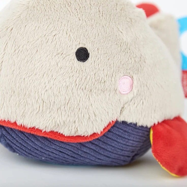 Sigikid 40907 - Mädchen und Jungen, Aktiv-Wal, Play Q, grau/blau/rot – Bild 4