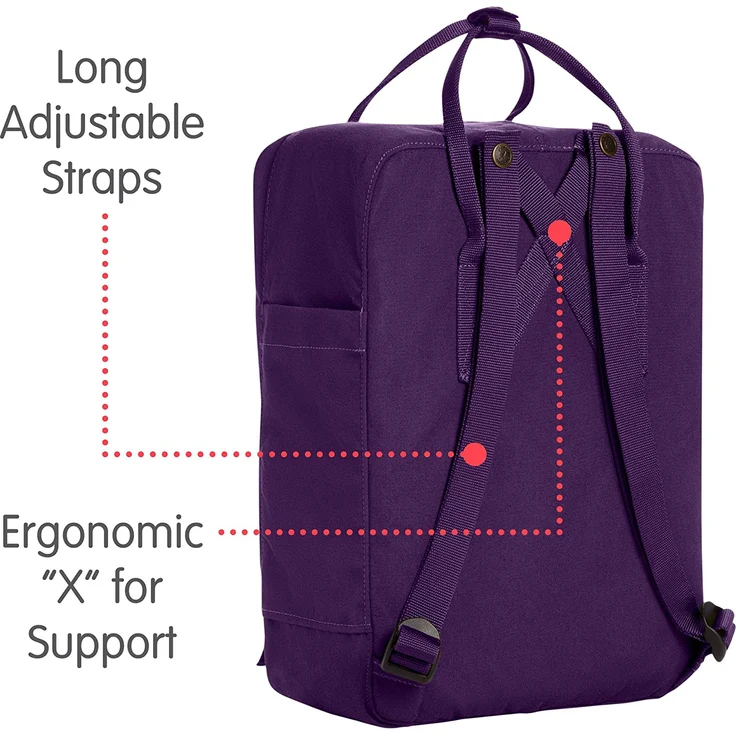 Fjällräven Re-Kanken deep violet - Größe 16 Liter – Bild 4
