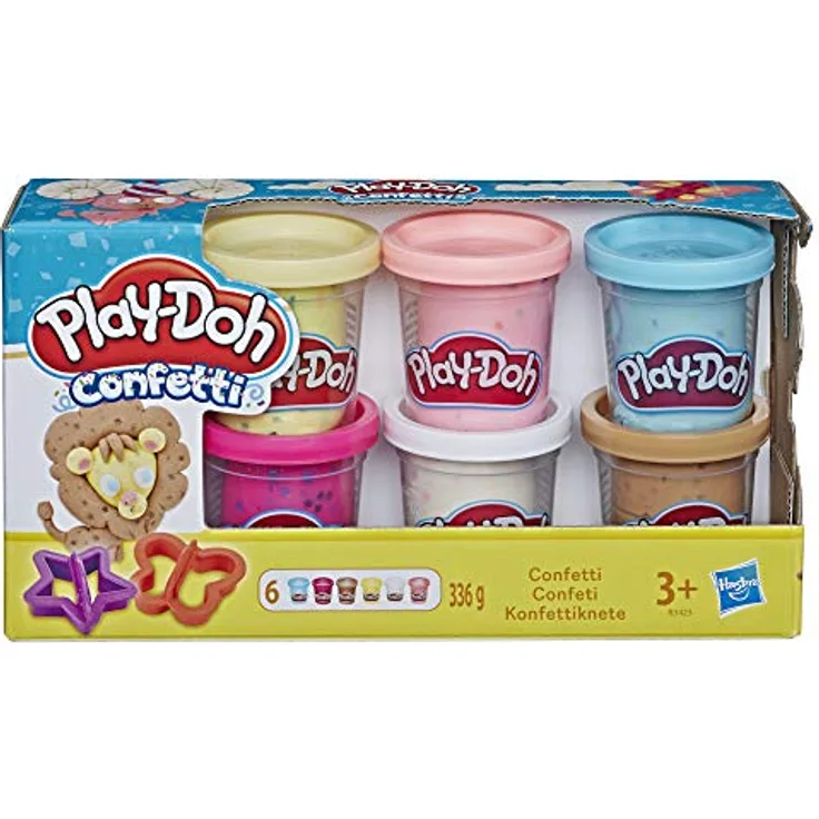 Hasbro B3423EU6 Play Doh Konfettiknete - Preisvergleich