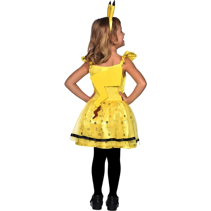 Kinderkostüm Pikachu Kleid 3 - 4 Jahre – Bild 2
