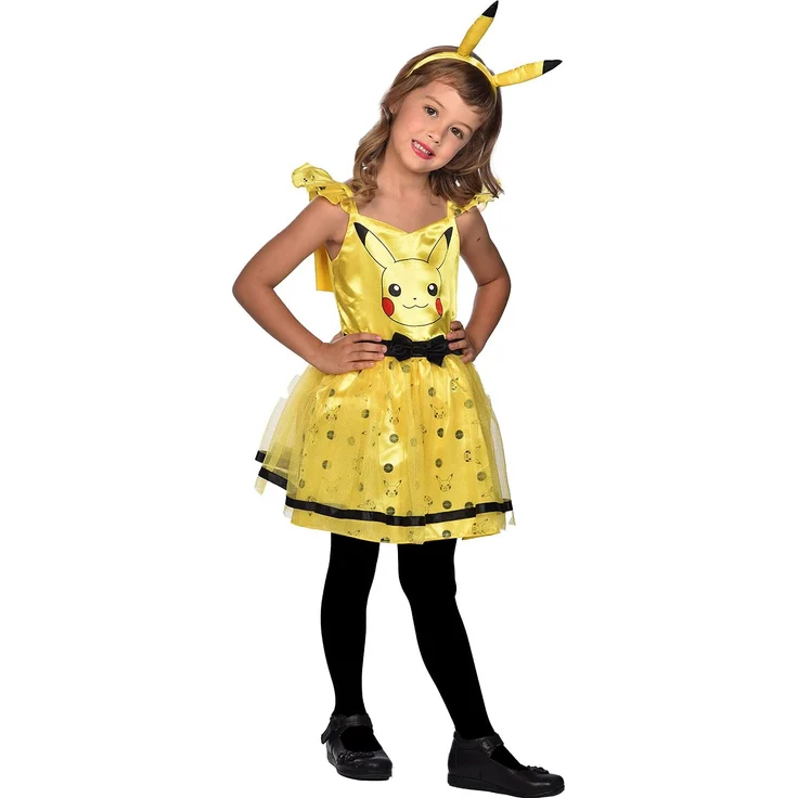 Kinderkostüm Pikachu Kleid 3 - 4 Jahre – Bild 1