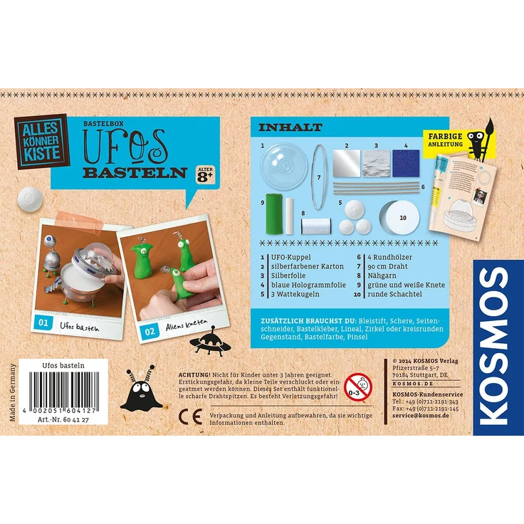 Kosmos AllesKönnerKiste Ufos basteln – Bild 2