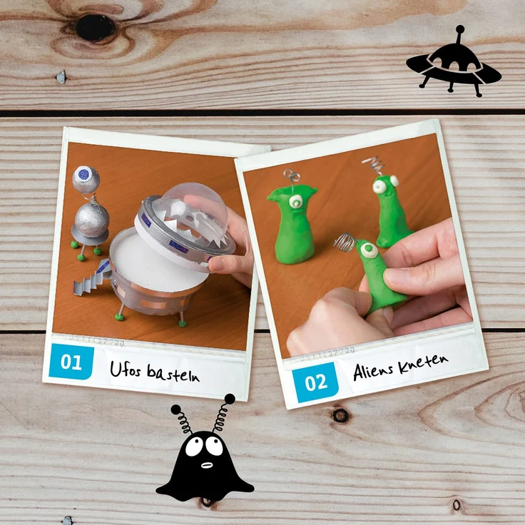 Kosmos AllesKönnerKiste Ufos basteln – Bild 6