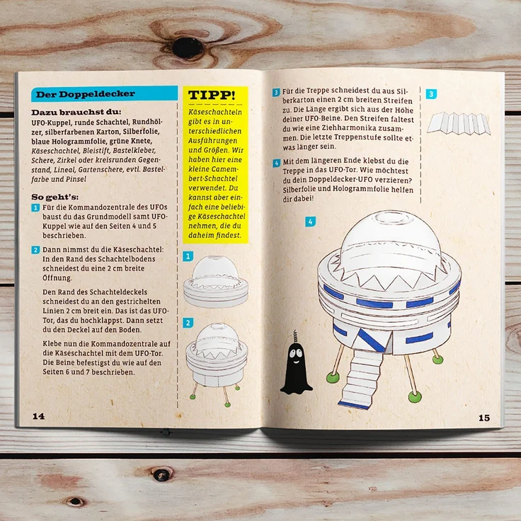 Kosmos AllesKönnerKiste Ufos basteln – Bild 7