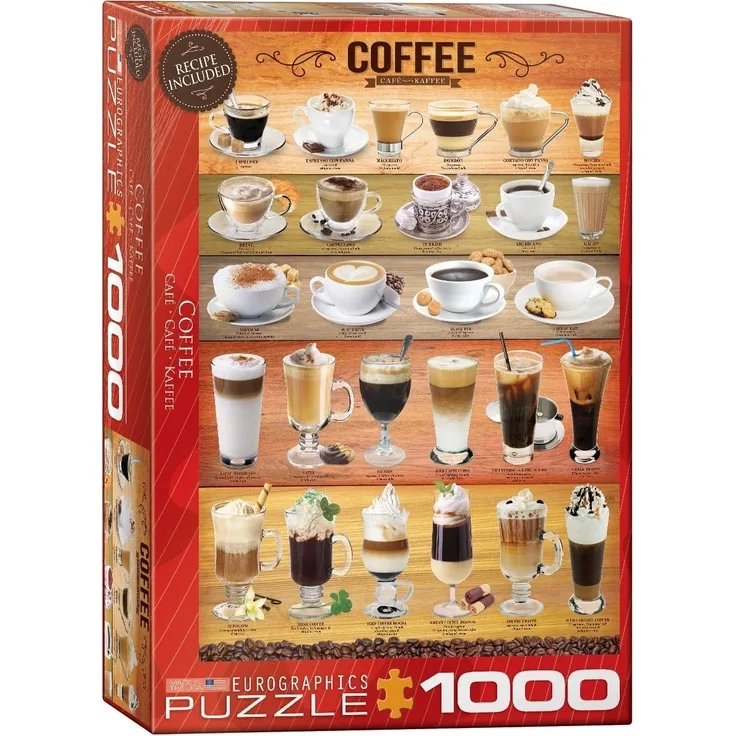 EuroGraphics Puzzle Kaffee