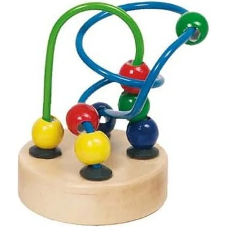 Goki 4013594599948 Lernspielzeug Motorik-Schleifen, Metall, Natur