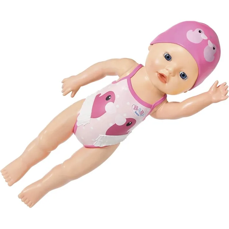 Zapf Creation 829738 BABY born My First Swim Girl Puppe für das Wasser 30 cm, Online Verpackung