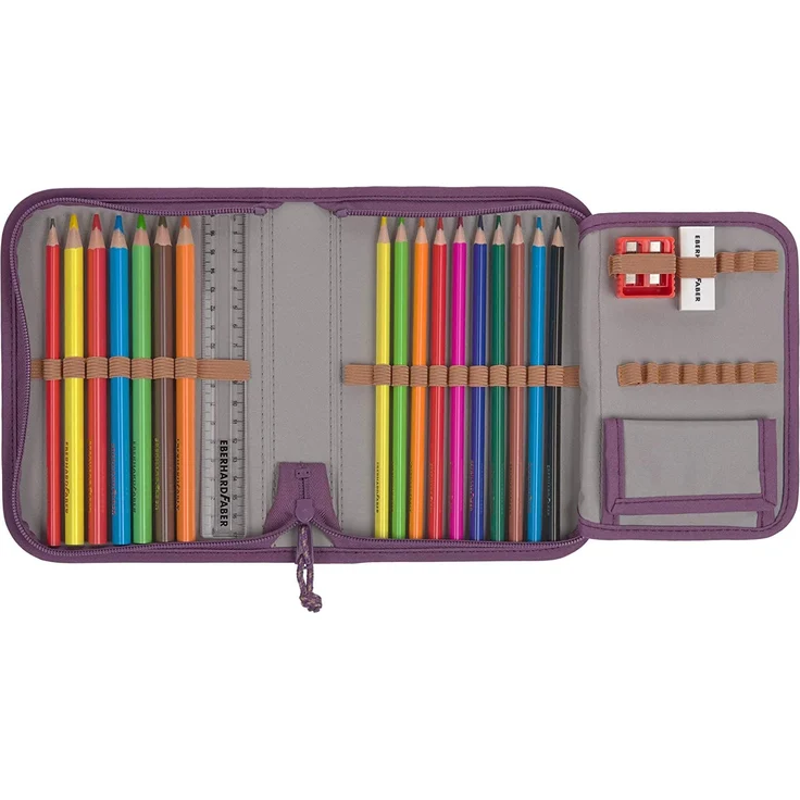 Lässig Schulranzen Set 7-teilig, Flexy Unique Purple – Bild 6