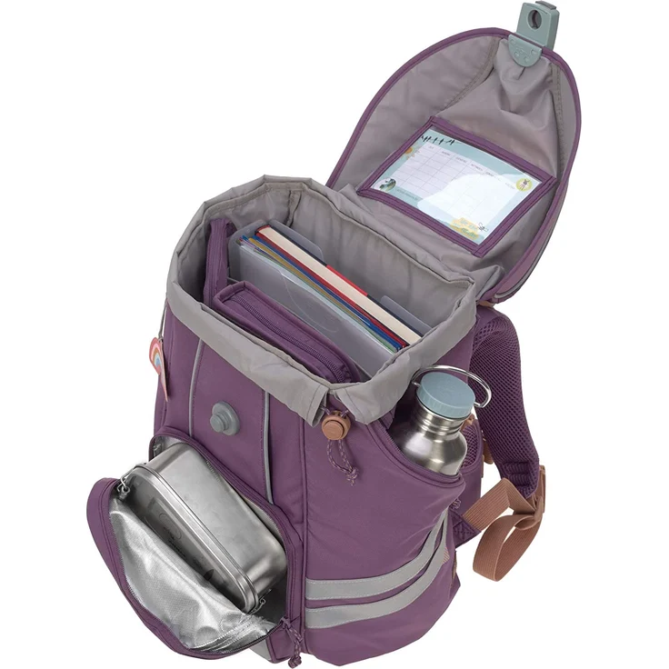 Lässig Schulranzen Set 7-teilig, Flexy Unique Purple – Bild 4