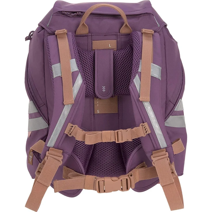Lässig Schulranzen Set 7-teilig, Flexy Unique Purple – Bild 3