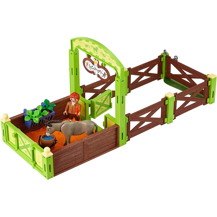 PLAYMOBIL 70120 - Spirit - Riding Free - Pferdebox Snips und Herr Karotte – Bild 3