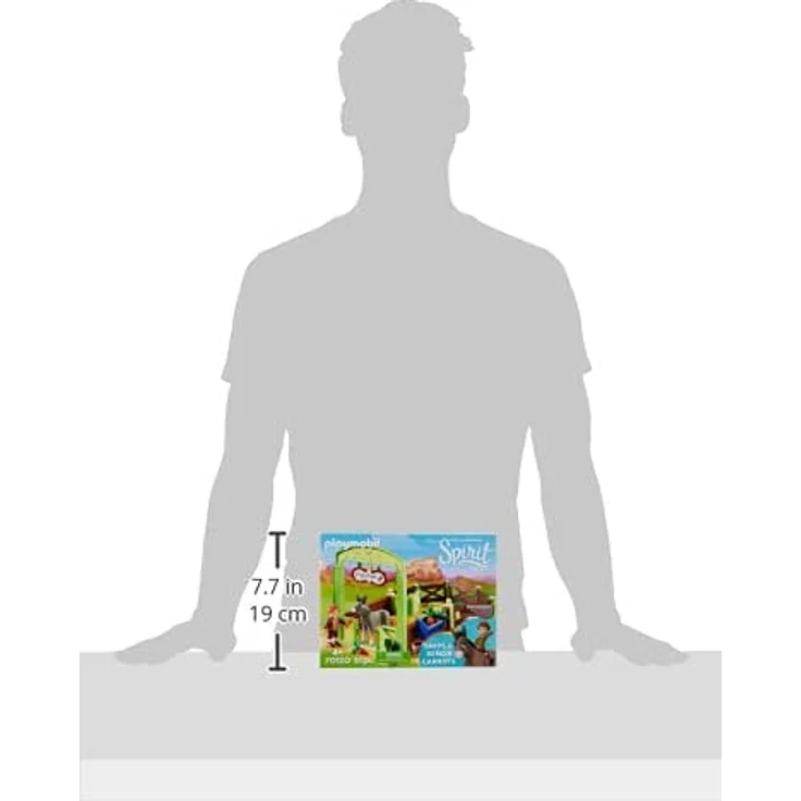 PLAYMOBIL 70120 - Spirit - Riding Free - Pferdebox Snips und Herr Karotte – Bild 4