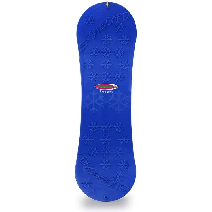 Jamara x Snow Play Snowboard 72cm blau x aerodynamische Bauweise, Ziehschnur mit Griff – Bild 4