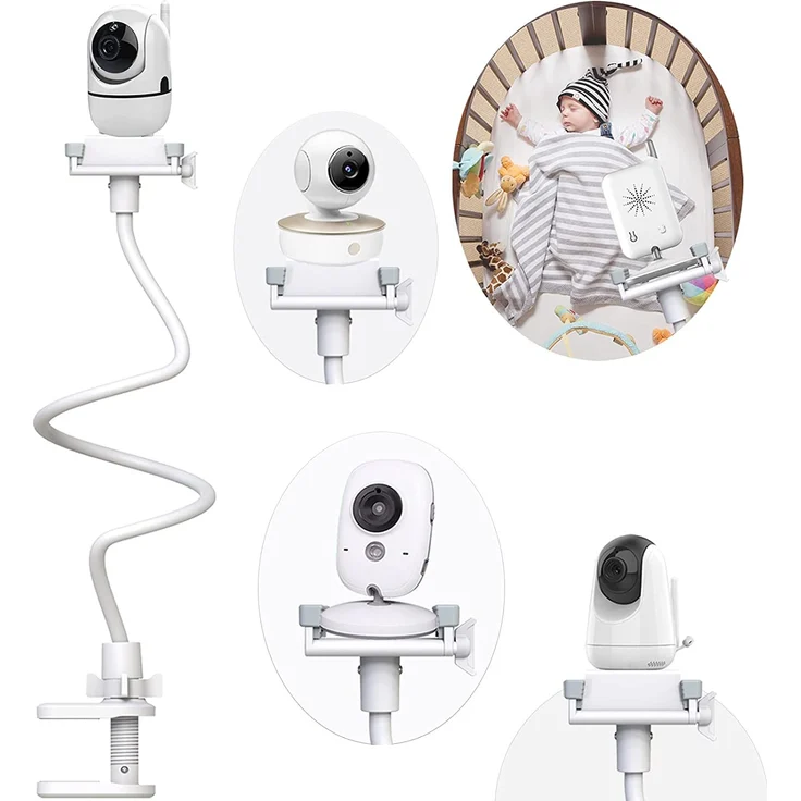 Babyphone Halterung Universal Kamera Halterung Kamera Halter Baby Kamera Handyhalter Kompatibel für Philips AVENT/Nuk/Reer/Babymoov/GHB/Hellobaby Babyphone die meisten Video-Babyphone – Bild 8