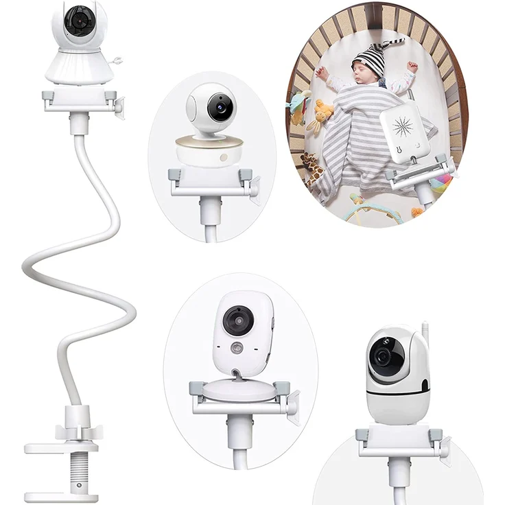 Babyphone Halterung Universal Kamera Halterung Kamera Halter Baby Kamera Handyhalter Kompatibel für Philips AVENT/Nuk/Reer/Babymoov/GHB/Hellobaby Babyphone die meisten Video-Babyphone – Bild 9