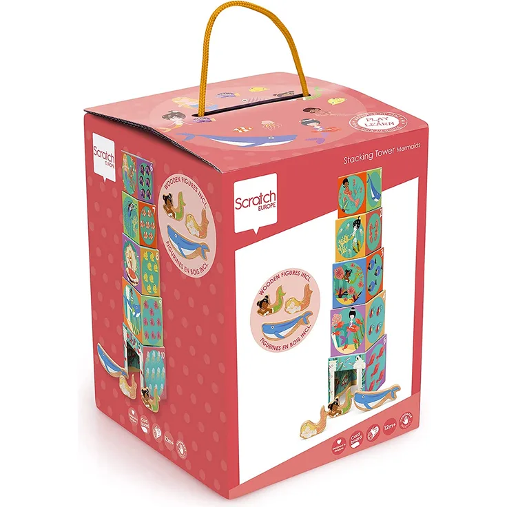 SCRATCH - Stapelspiel Pyramide Ozean