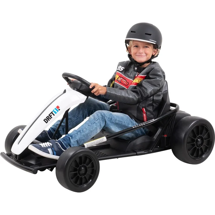 Actionbikes 'Drift-Kart SX1968', ab 3 Jahren, Drift-Scooter, max. belastbar bis 70 kg, 6 - 13 km/h, weiß – Bild 2
