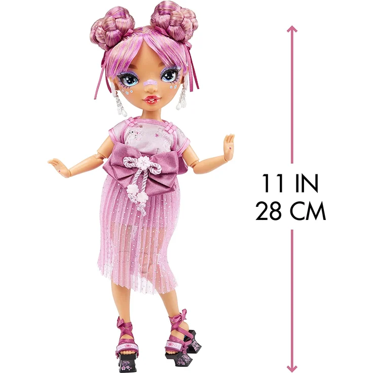 Rainbow High CORE Fashion Doll S4- Lila Yamamoto (Mauve) – Bild 4