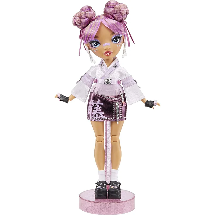 Rainbow High CORE Fashion Doll S4- Lila Yamamoto (Mauve) – Bild 3